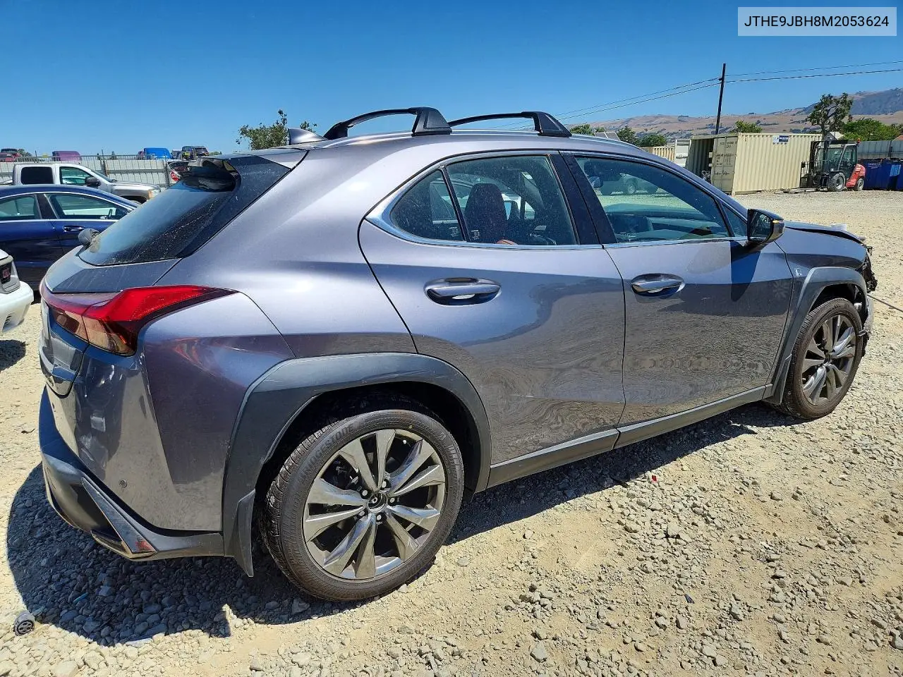 2021 Lexus Ux 250H VIN: JTHE9JBH8M2053624 Lot: 57373696