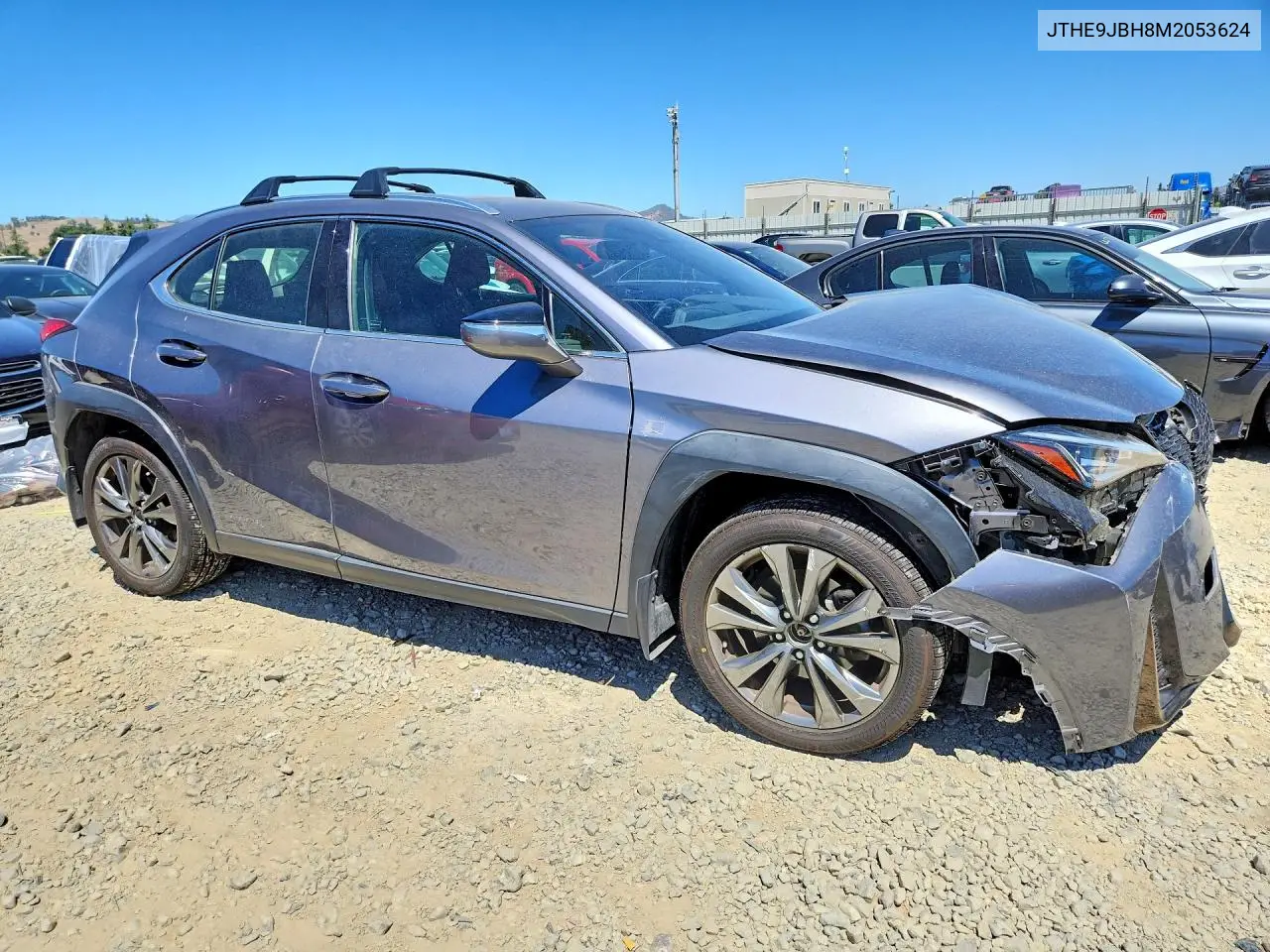 2021 Lexus Ux 250H VIN: JTHE9JBH8M2053624 Lot: 57373696