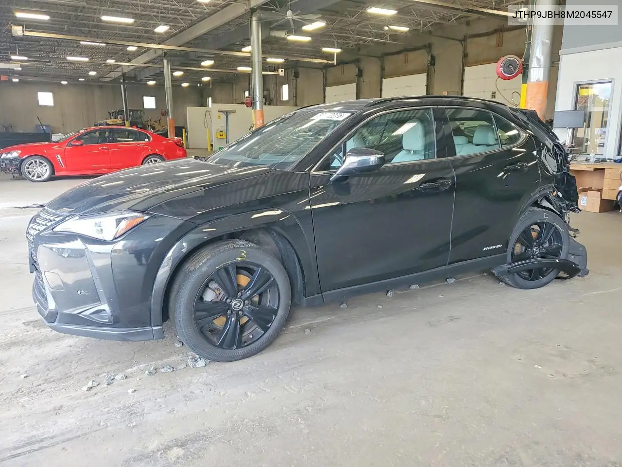 2021 Lexus Ux 250H VIN: JTHP9JBH8M2045547 Lot: 58152276