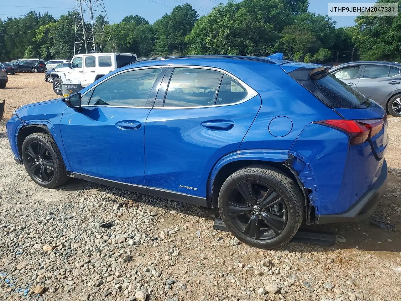 2021 Lexus Ux 250H VIN: JTHP9JBH6M2047331 Lot: 59593916