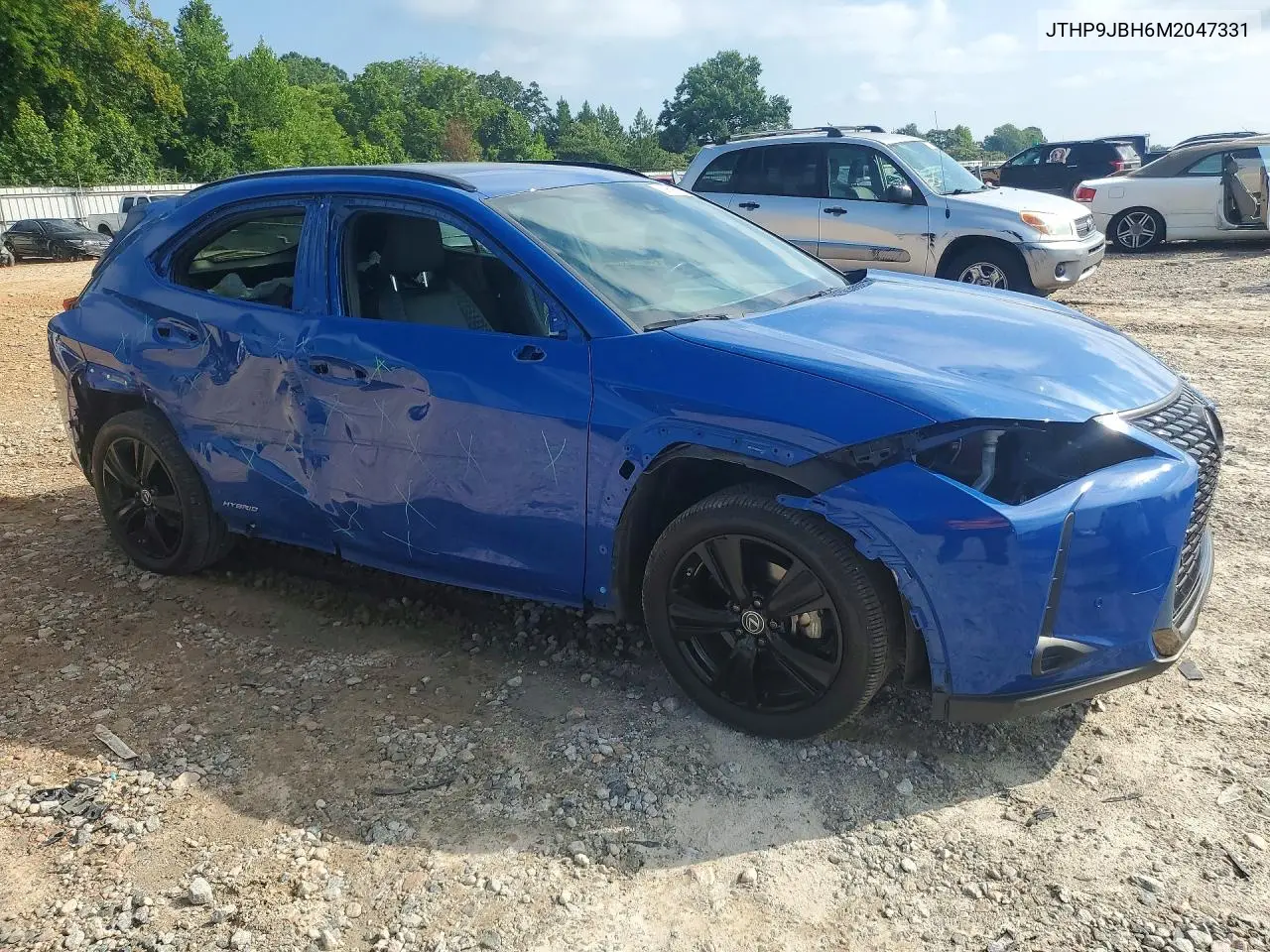 2021 Lexus Ux 250H VIN: JTHP9JBH6M2047331 Lot: 59593916