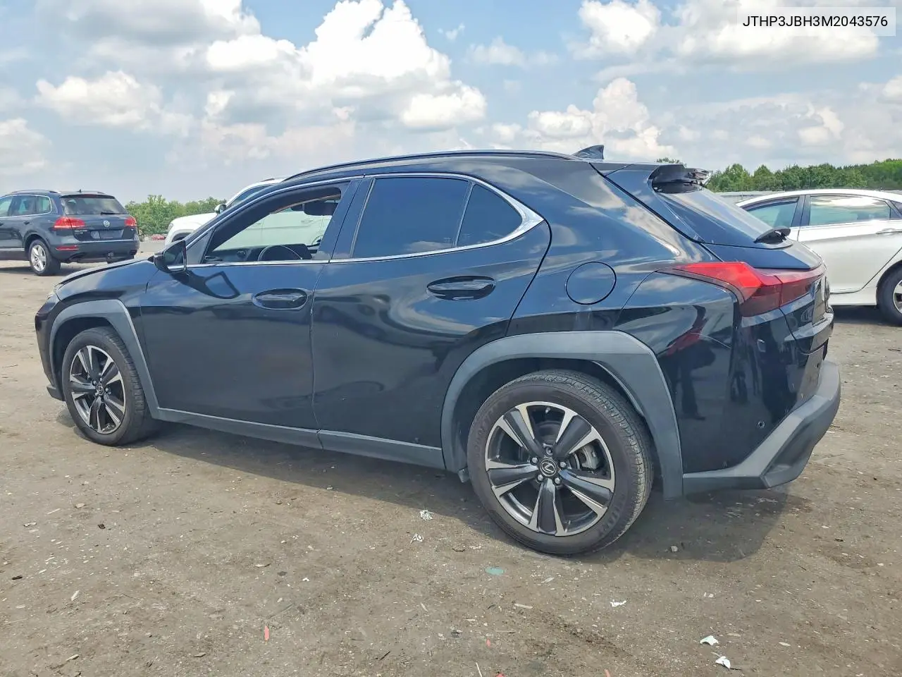 2021 Lexus Ux 200 Base VIN: JTHP3JBH3M2043576 Lot: 59915356