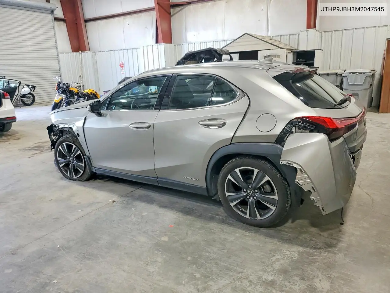 2021 Lexus Ux 250H VIN: JTHP9JBH3M2047545 Lot: 61605236