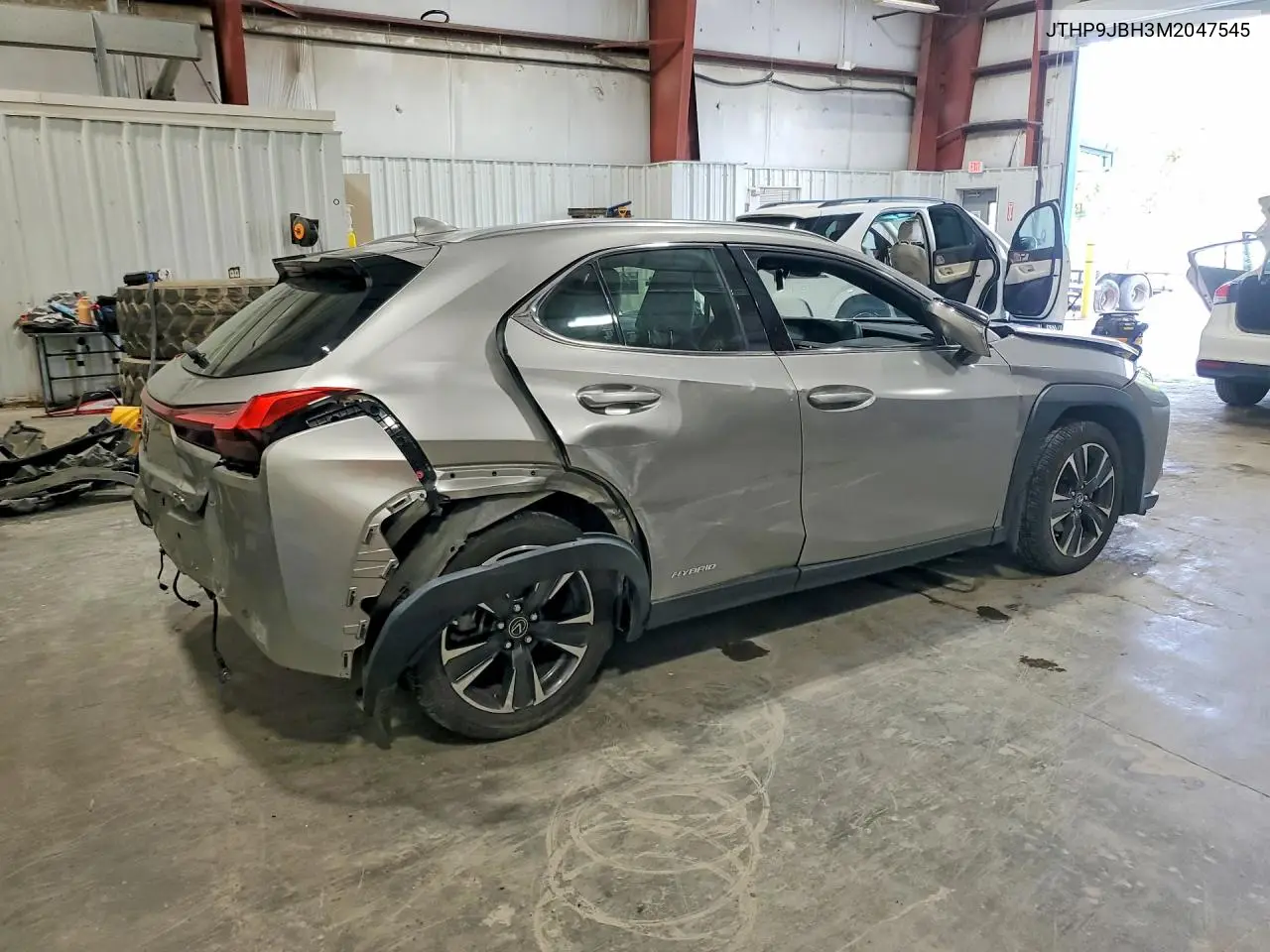 2021 Lexus Ux 250H VIN: JTHP9JBH3M2047545 Lot: 61605236