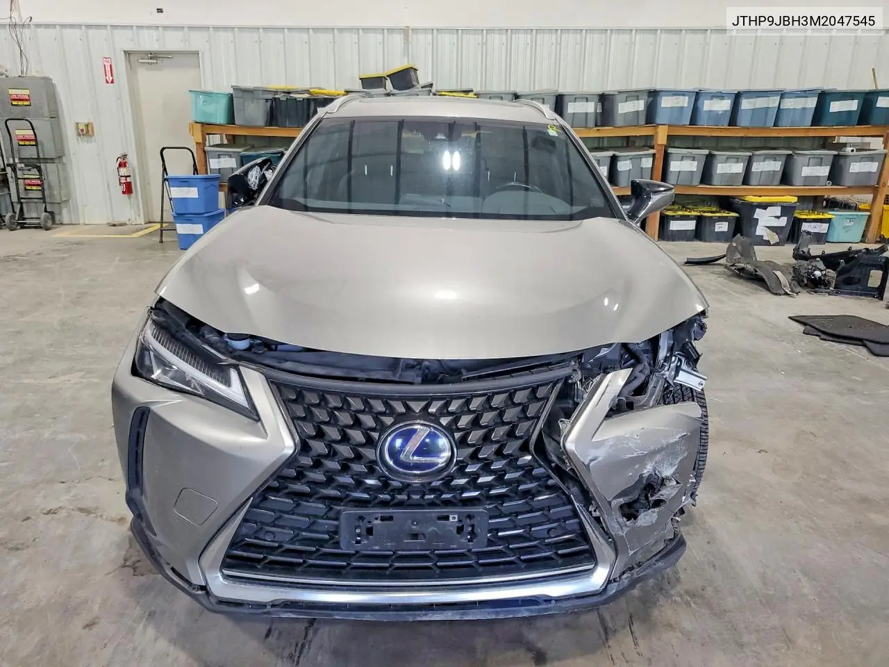 2021 Lexus Ux 250H VIN: JTHP9JBH3M2047545 Lot: 61605236