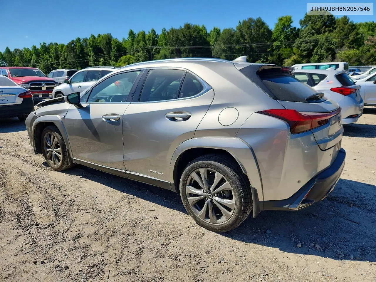 2022 Lexus Ux 250H F Sport VIN: JTHR9JBH8N2057546 Lot: 55146086