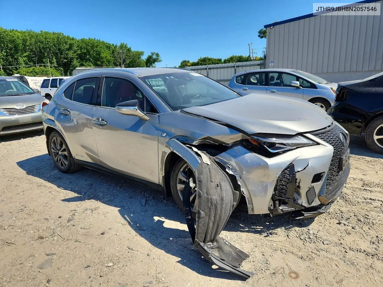 2022 Lexus Ux 250H F Sport VIN: JTHR9JBH8N2057546 Lot: 55146086