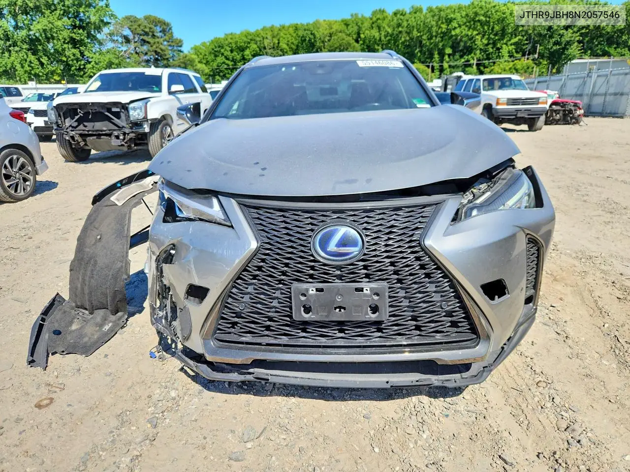 2022 Lexus Ux 250H F Sport VIN: JTHR9JBH8N2057546 Lot: 55146086