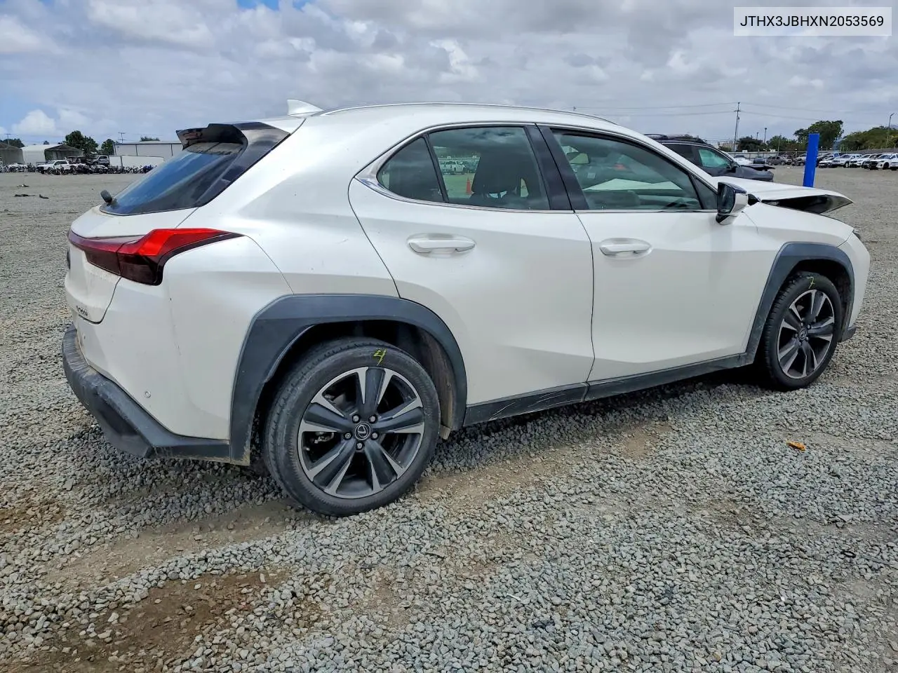 2022 Lexus Ux 200 Base VIN: JTHX3JBHXN2053569 Lot: 55284556