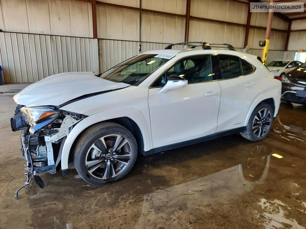 2022 Lexus Ux 250H Base VIN: JTHP9JBH5N2062629 Lot: 55747446