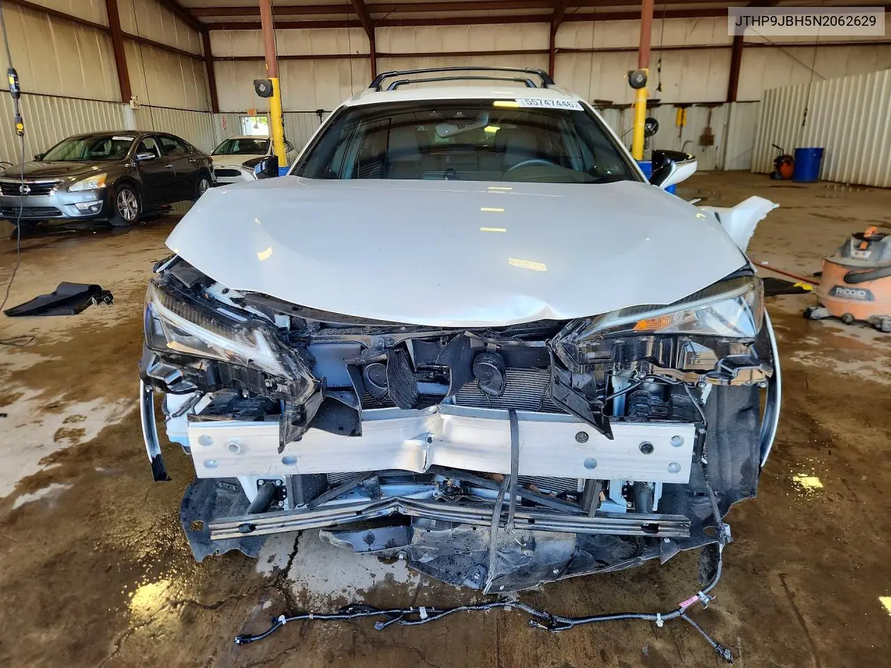 2022 Lexus Ux 250H Base VIN: JTHP9JBH5N2062629 Lot: 55747446