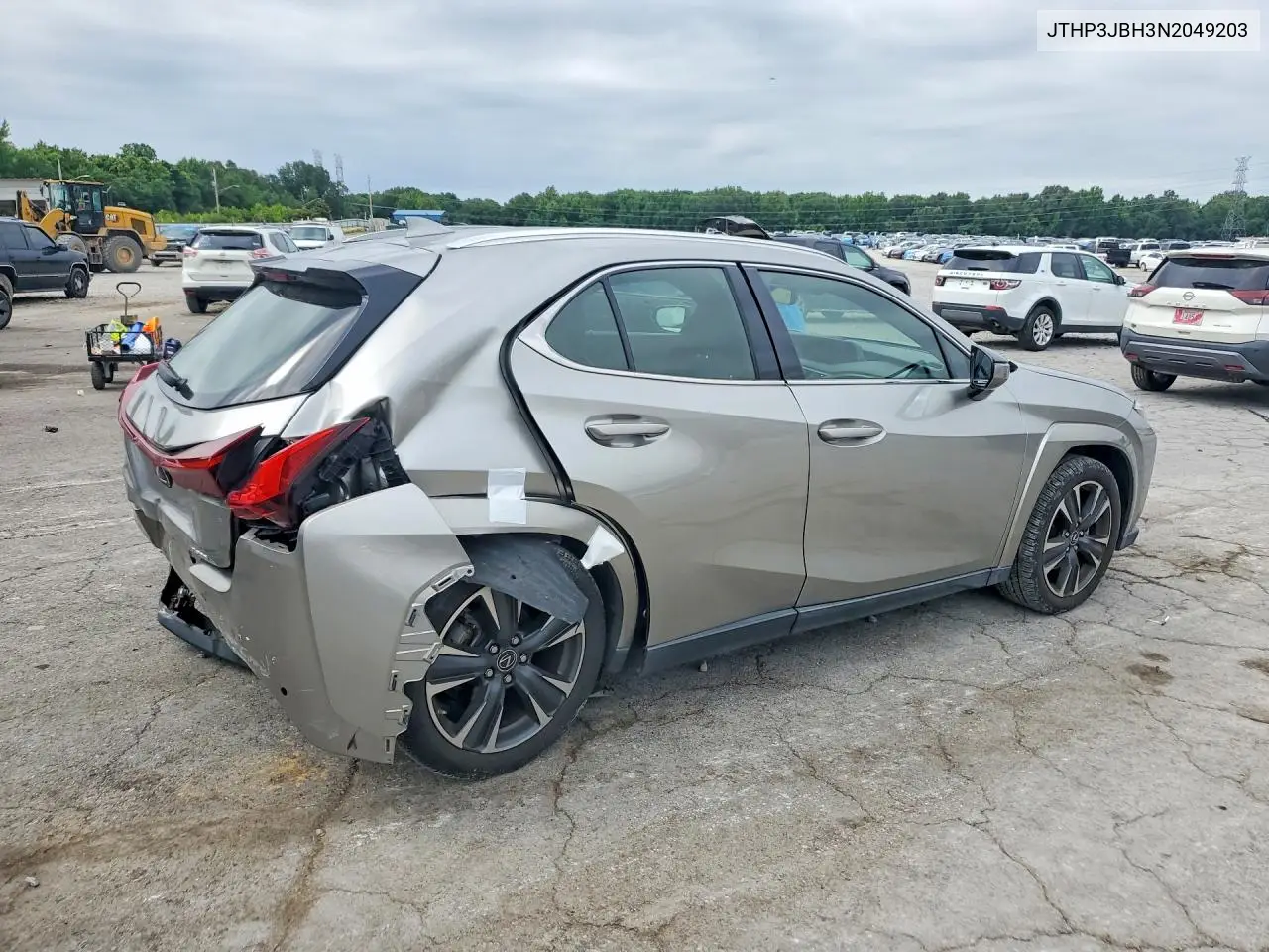 2022 Lexus Ux 200 Base VIN: JTHP3JBH3N2049203 Lot: 58508646
