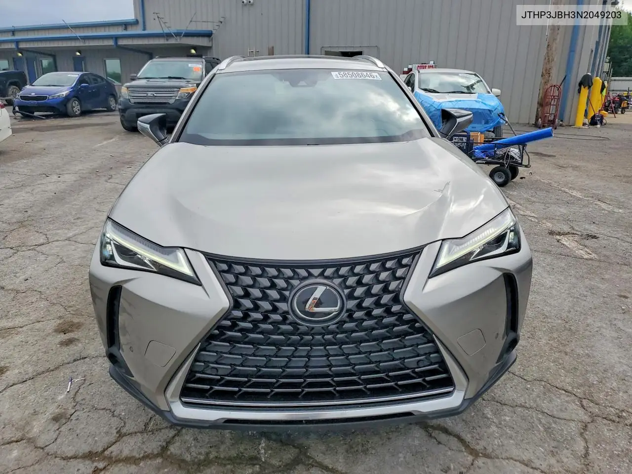 2022 Lexus Ux 200 Base VIN: JTHP3JBH3N2049203 Lot: 58508646