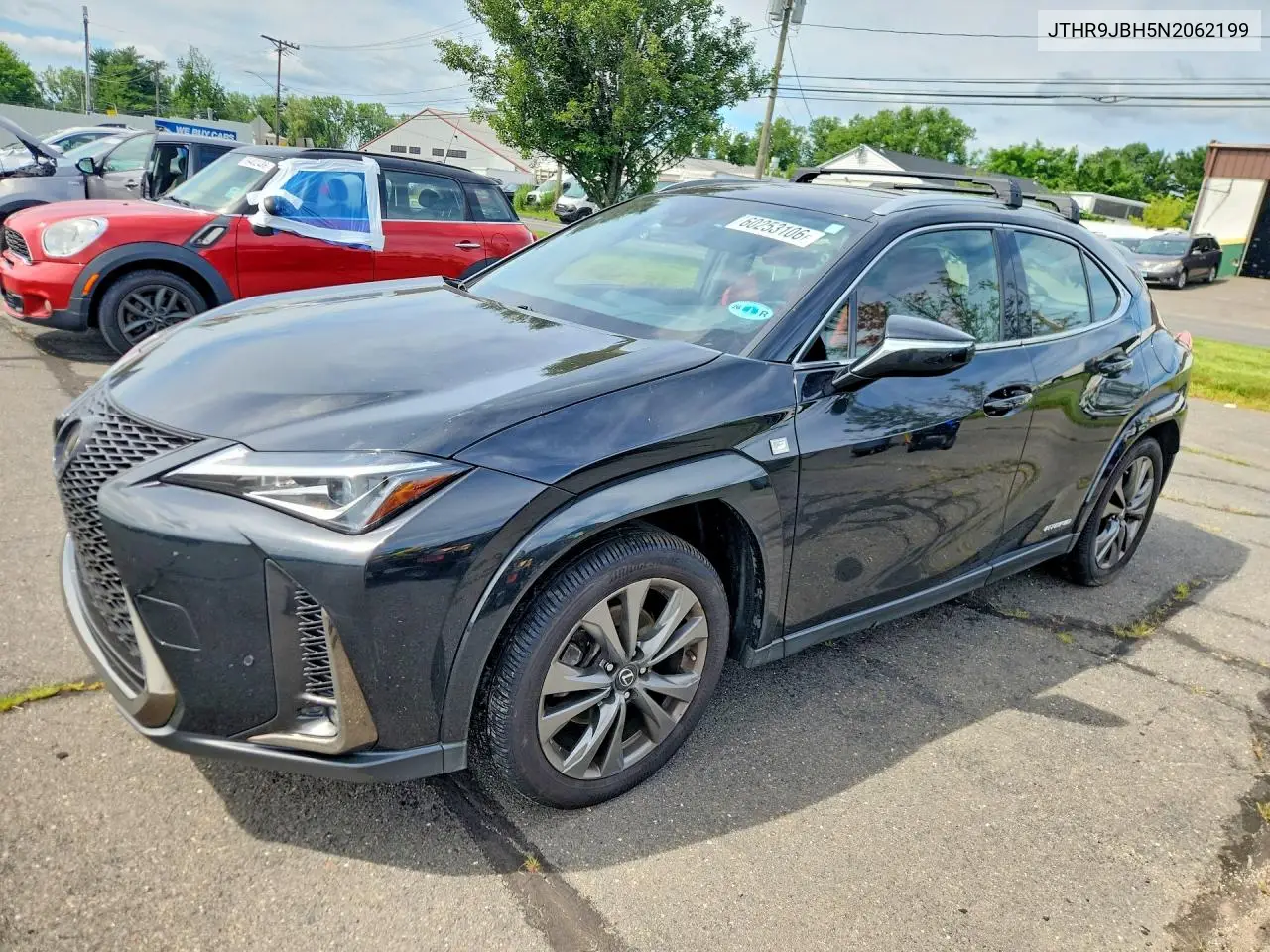 2022 Lexus Ux 250H F Sport VIN: JTHR9JBH5N2062199 Lot: 60253106