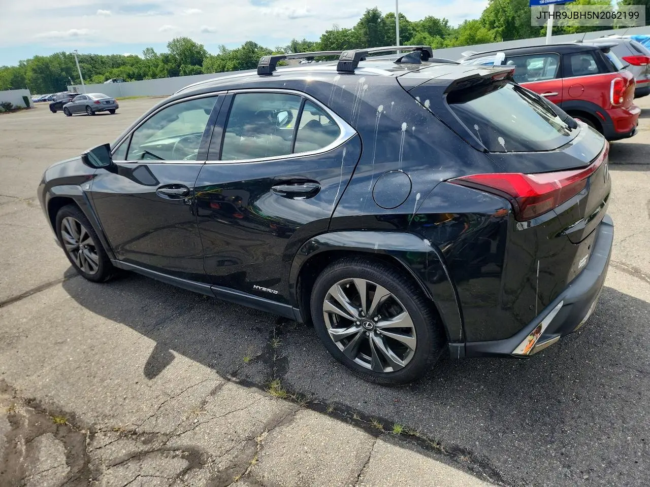 2022 Lexus Ux 250H F Sport VIN: JTHR9JBH5N2062199 Lot: 60253106