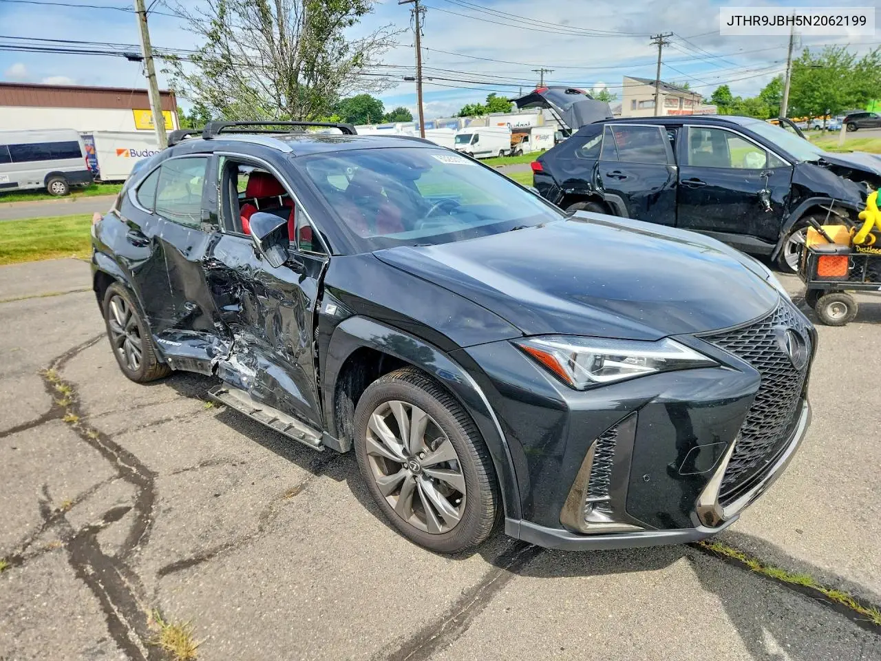 2022 Lexus Ux 250H F Sport VIN: JTHR9JBH5N2062199 Lot: 60253106