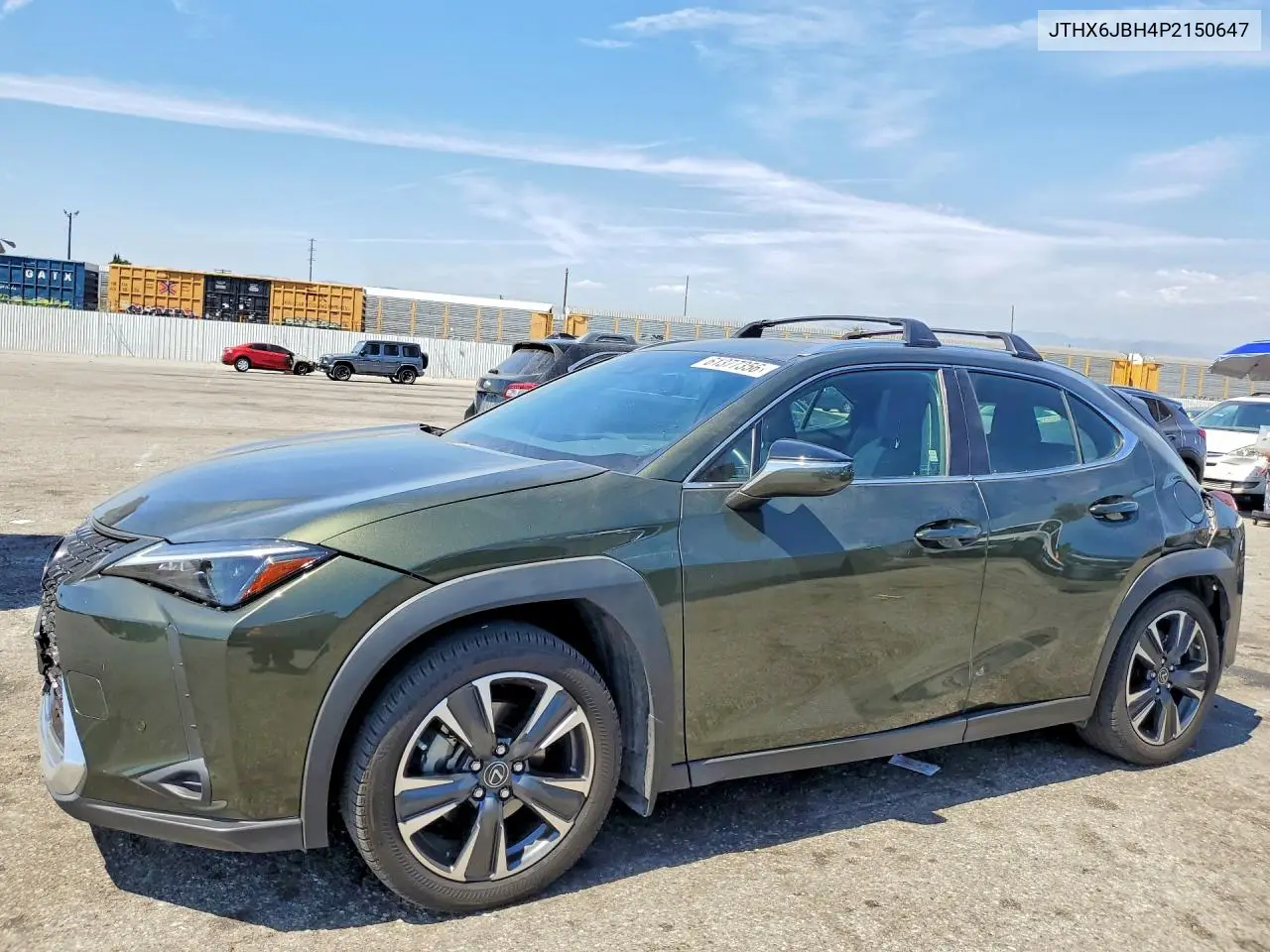 2023 Lexus Ux 250H Base VIN: JTHX6JBH4P2150647 Lot: 61377356