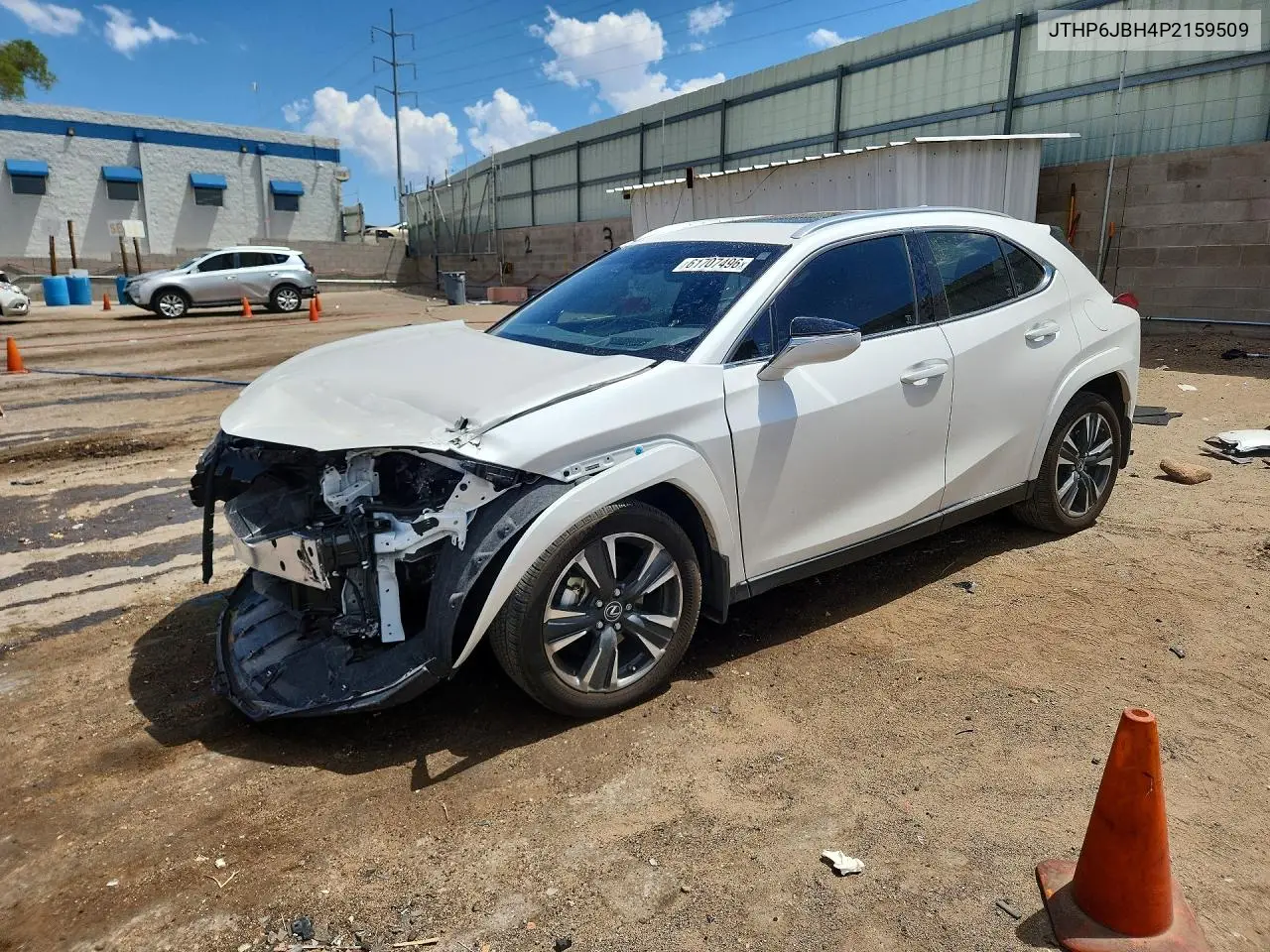 2023 Lexus Ux 250H Premium VIN: JTHP6JBH4P2159509 Lot: 61707496