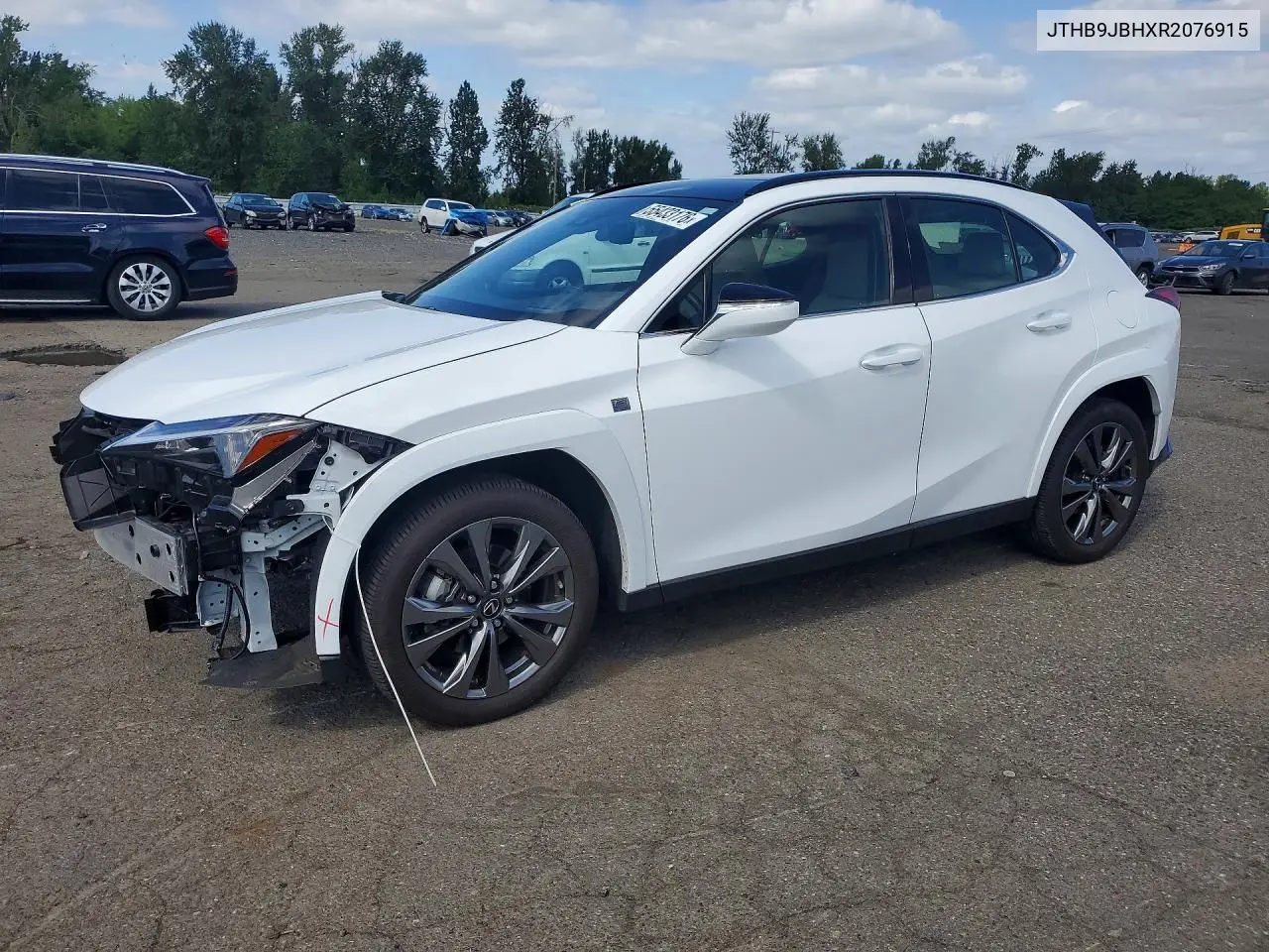 2024 Lexus Ux 250H F Sport Design VIN: JTHB9JBHXR2076915 Lot: 55433176