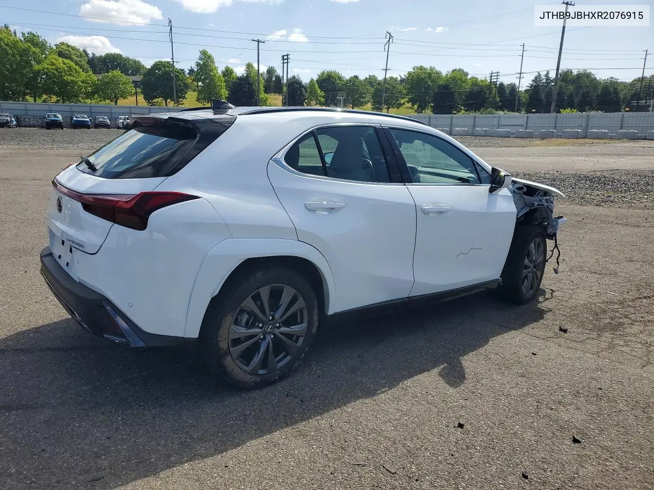 2024 Lexus Ux 250H F Sport Design VIN: JTHB9JBHXR2076915 Lot: 55433176