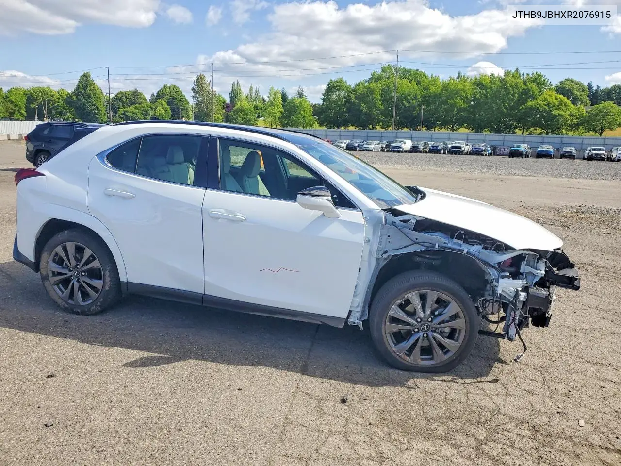 2024 Lexus Ux 250H F Sport Design VIN: JTHB9JBHXR2076915 Lot: 55433176