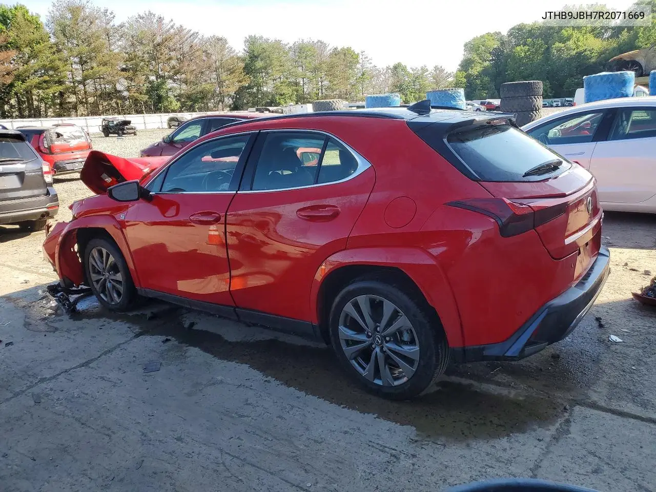 2024 Lexus Ux 250H F Sport Design VIN: JTHB9JBH7R2071669 Lot: 55705146