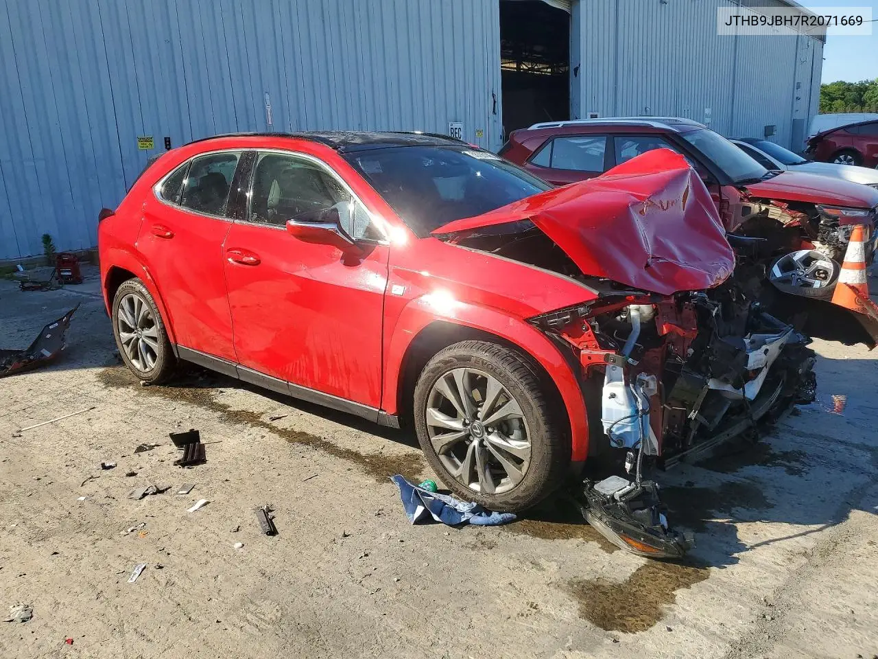 2024 Lexus Ux 250H F Sport Design VIN: JTHB9JBH7R2071669 Lot: 55705146