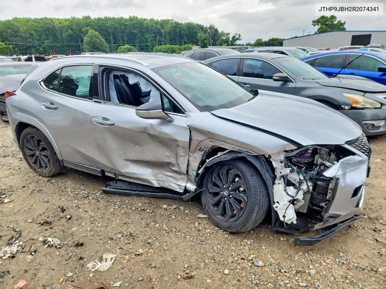 2024 Lexus Ux 250H Premium VIN: JTHP9JBH2R2074341 Lot: 58029066