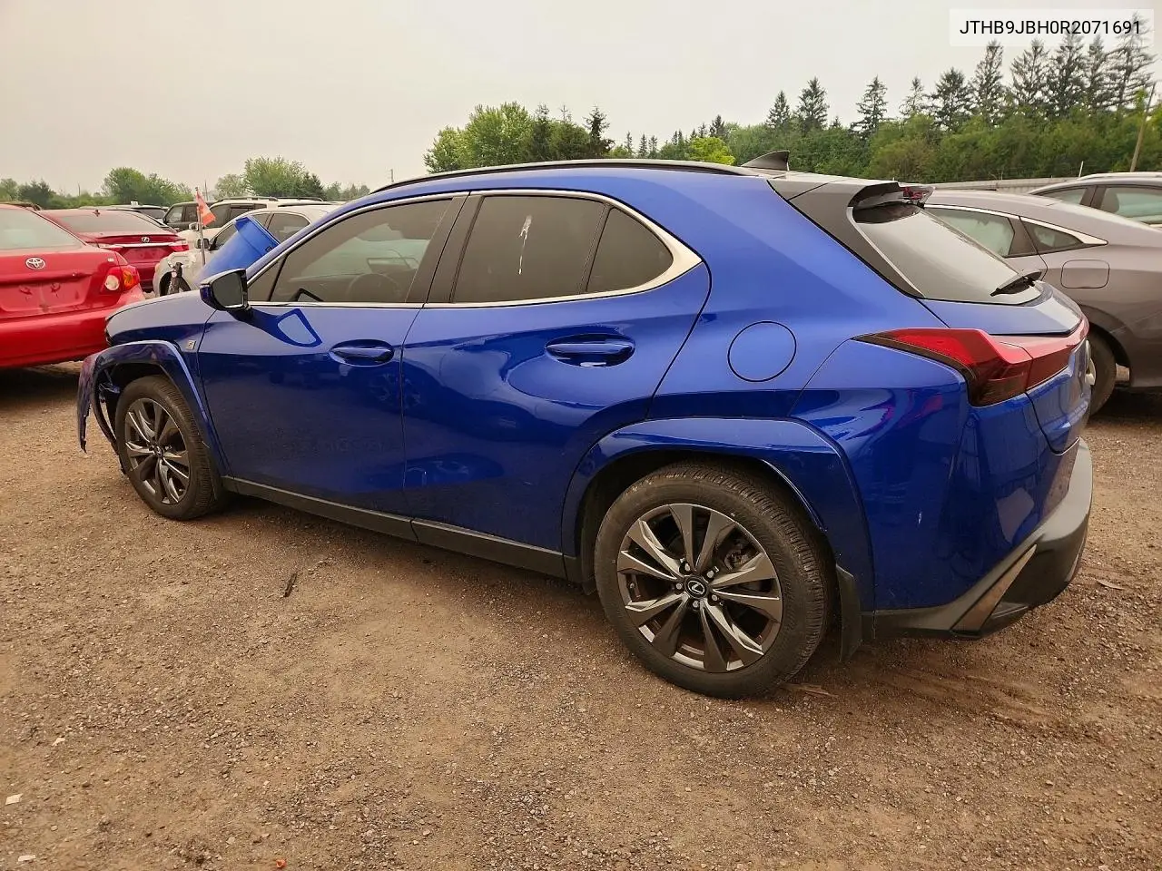 2024 Lexus Ux 250H F Sport Design VIN: JTHB9JBH0R2071691 Lot: 58963456