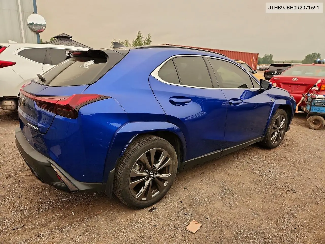 2024 Lexus Ux 250H F Sport Design VIN: JTHB9JBH0R2071691 Lot: 58963456