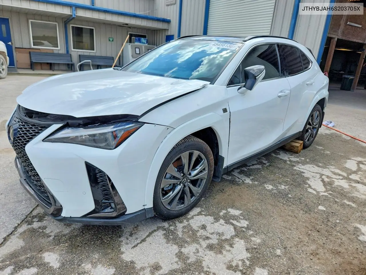 2025 Lexus Ux 300H Base VIN: JTHYBJAH6S2037051 Lot: 45456136