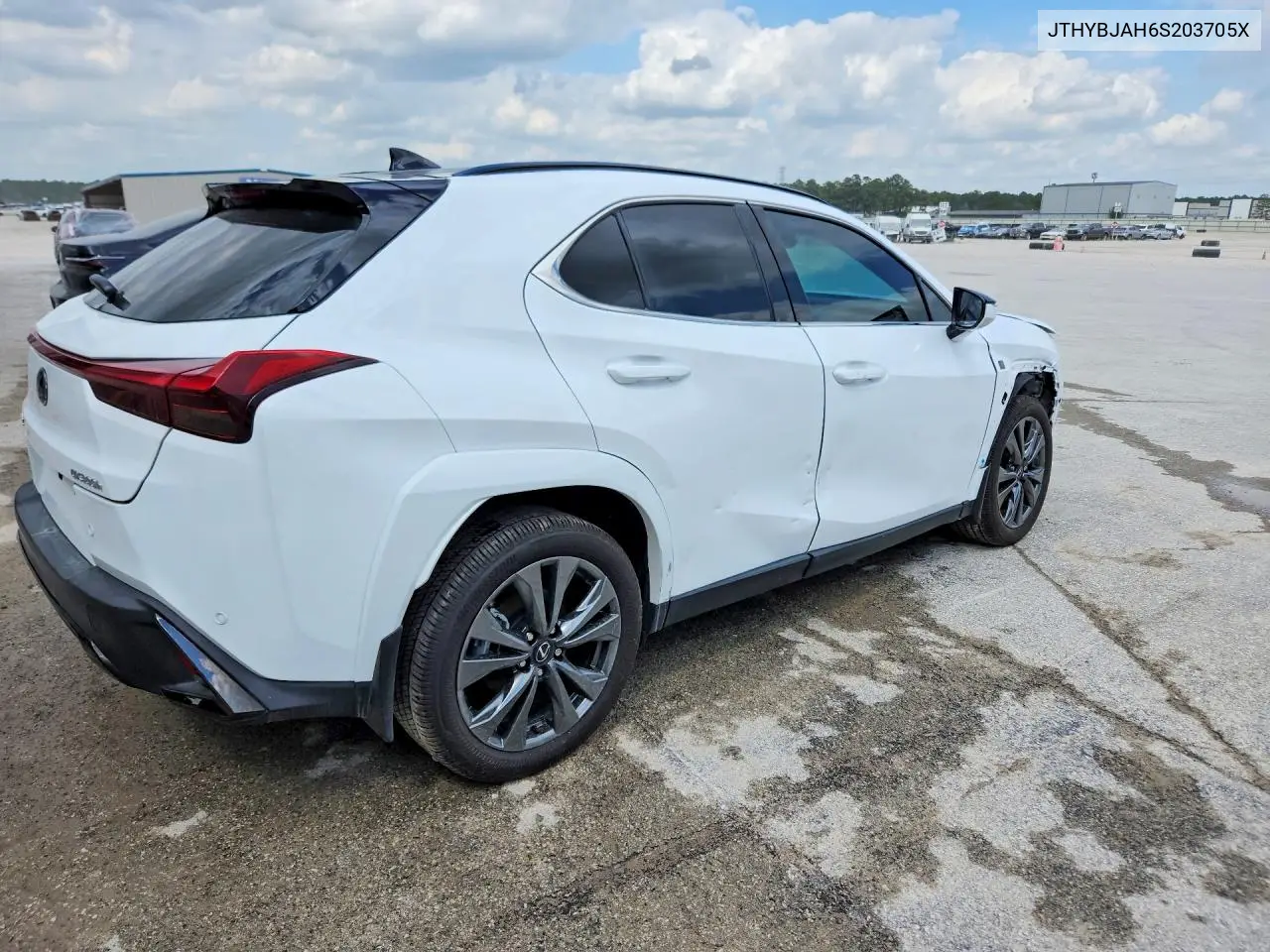 2025 Lexus Ux 300H Base VIN: JTHYBJAH6S2037051 Lot: 45456136