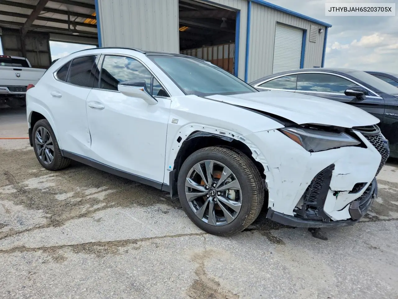 2025 Lexus Ux 300H Base VIN: JTHYBJAH6S2037051 Lot: 45456136