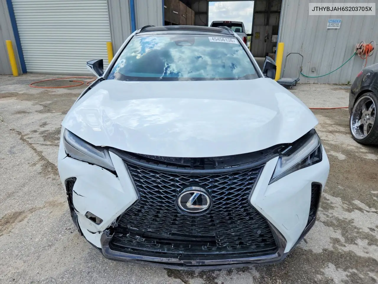 2025 Lexus Ux 300H Base VIN: JTHYBJAH6S2037051 Lot: 45456136