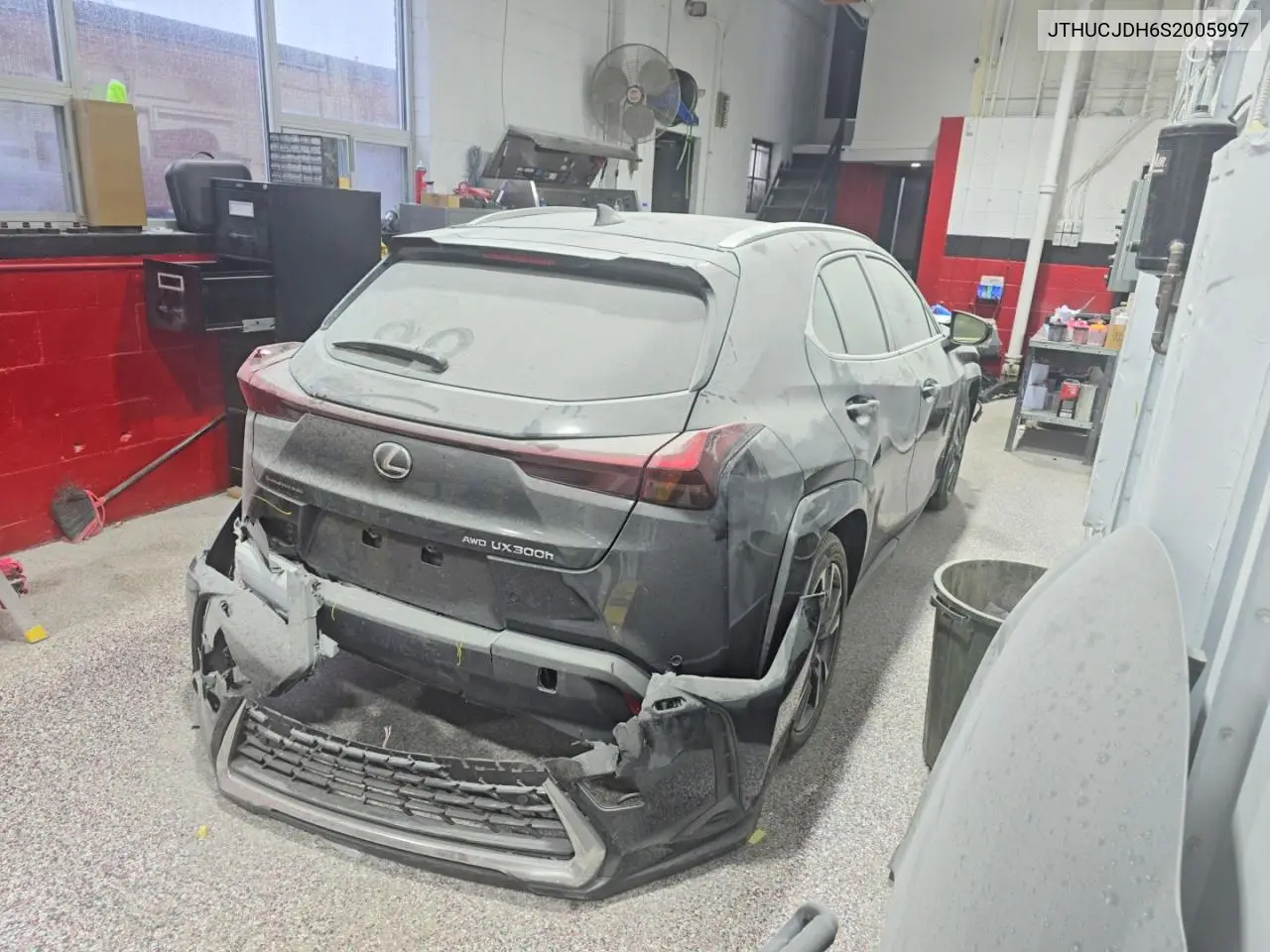 2025 Lexus Ux 300H Base VIN: JTHUCJDH6S2005997 Lot: 55100156