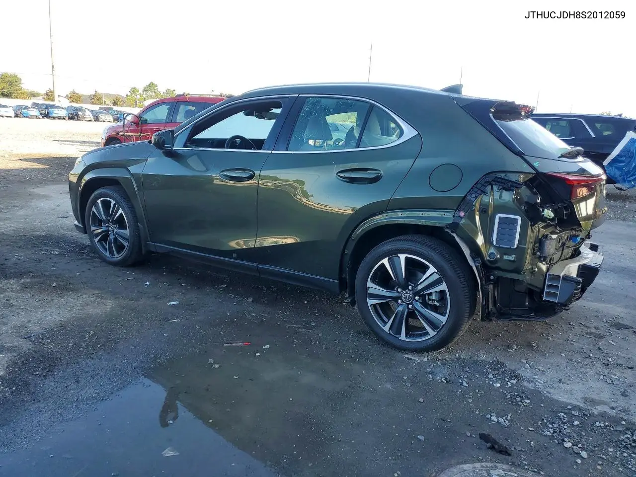 2025 Lexus Ux 300H Premium VIN: JTHUCJDH8S2012059 Lot: 58959766