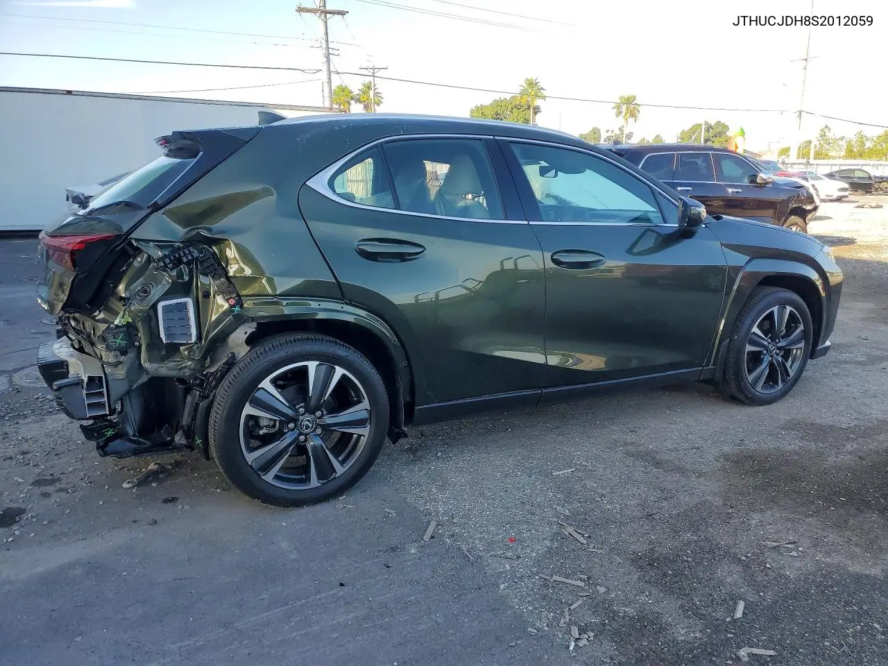 2025 Lexus Ux 300H Premium VIN: JTHUCJDH8S2012059 Lot: 58959766