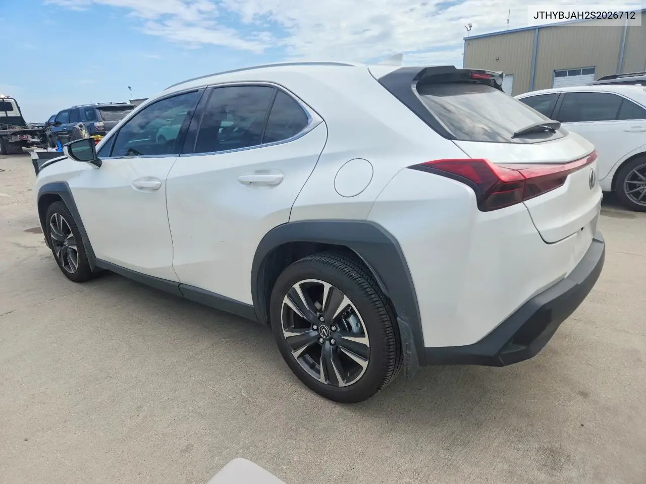 2025 Lexus Ux 300H Base VIN: JTHYBJAH2S2026712 Lot: 59601906