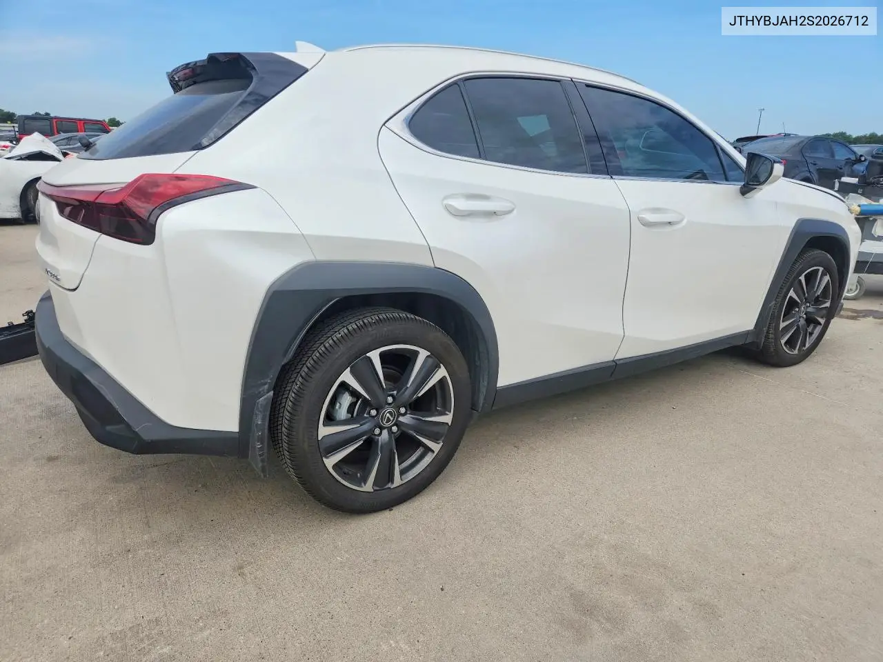 2025 Lexus Ux 300H Base VIN: JTHYBJAH2S2026712 Lot: 59601906