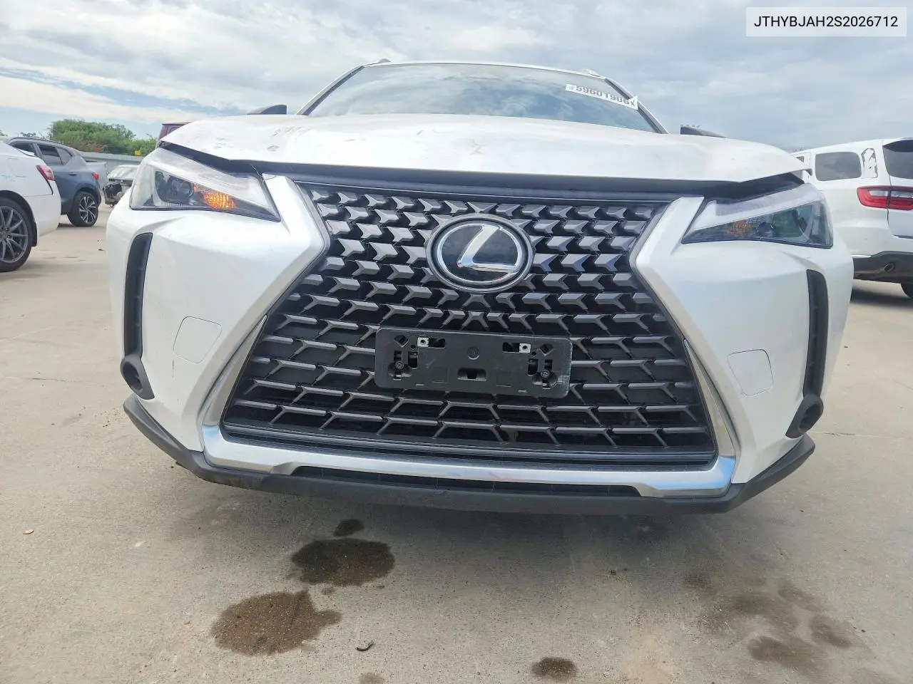 2025 Lexus Ux 300H Base VIN: JTHYBJAH2S2026712 Lot: 59601906