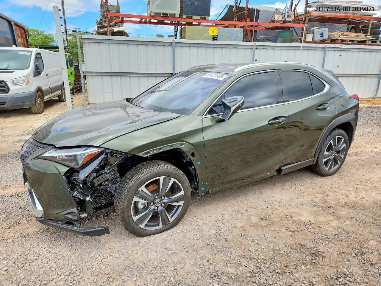 2026 Lexus Ux 300H Base VIN: JTHYBJAH8T2039871 Lot: 59401526