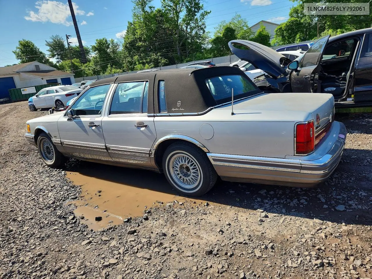 1990 Lincoln Town Car Signature VIN: 1LNCM82F6LY792061 Lot: 55207716