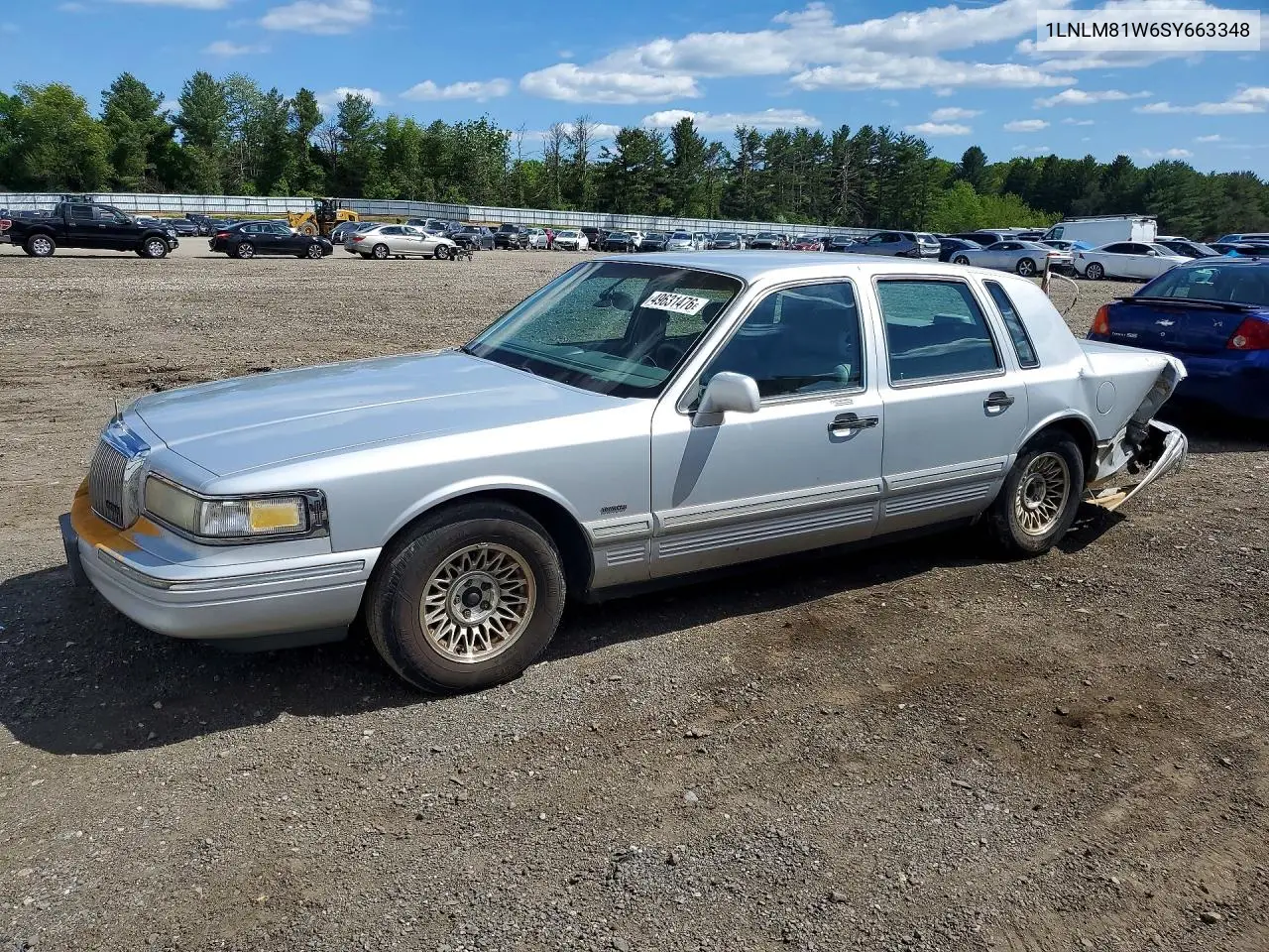 1995 Lincoln Town Car Executive VIN: 1LNLM81W6SY663348 Lot: 49631476