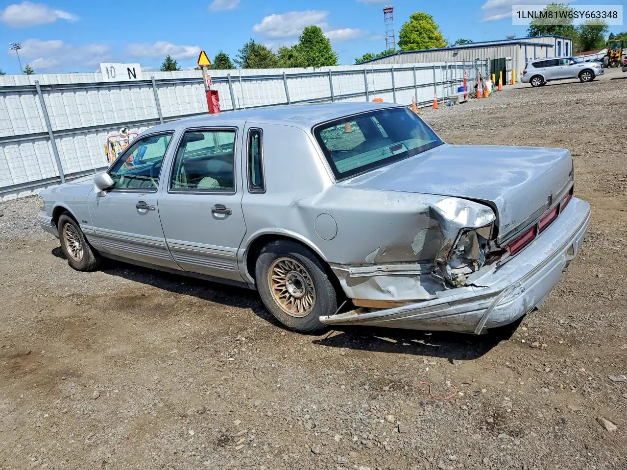 1995 Lincoln Town Car Executive VIN: 1LNLM81W6SY663348 Lot: 49631476