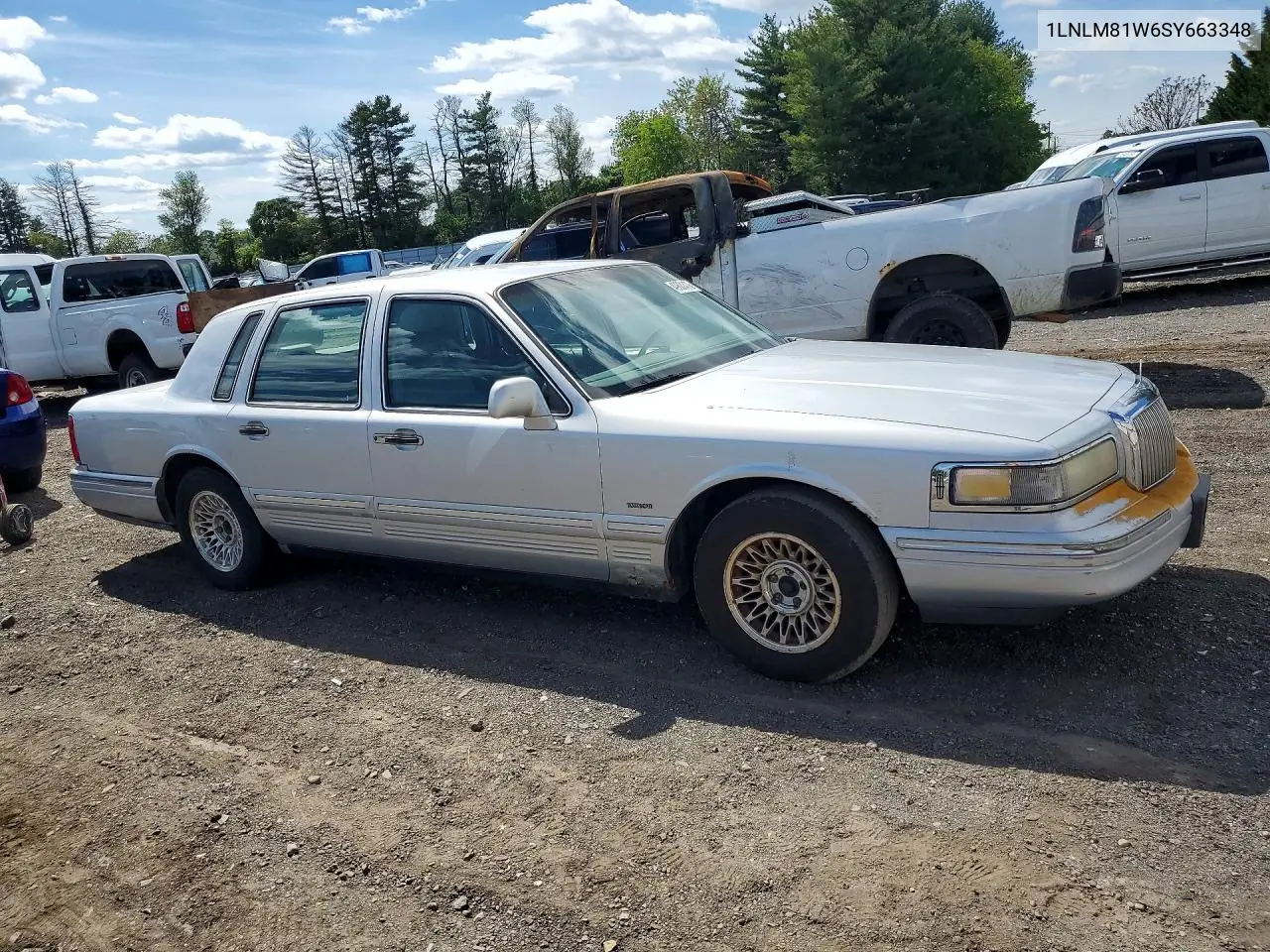 1995 Lincoln Town Car Executive VIN: 1LNLM81W6SY663348 Lot: 49631476