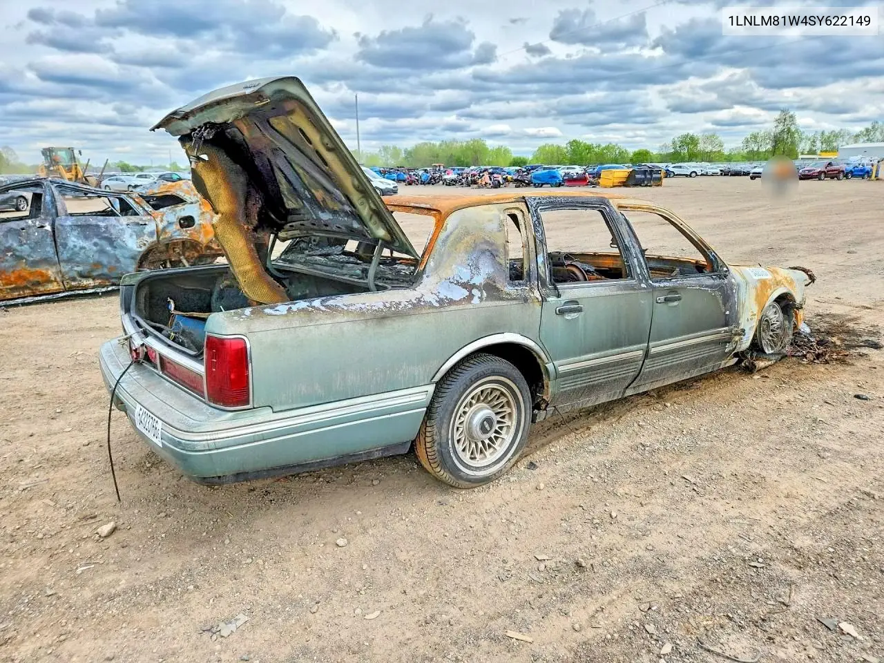 1995 Lincoln Town Car Executive VIN: 1LNLM81W4SY622149 Lot: 54323766