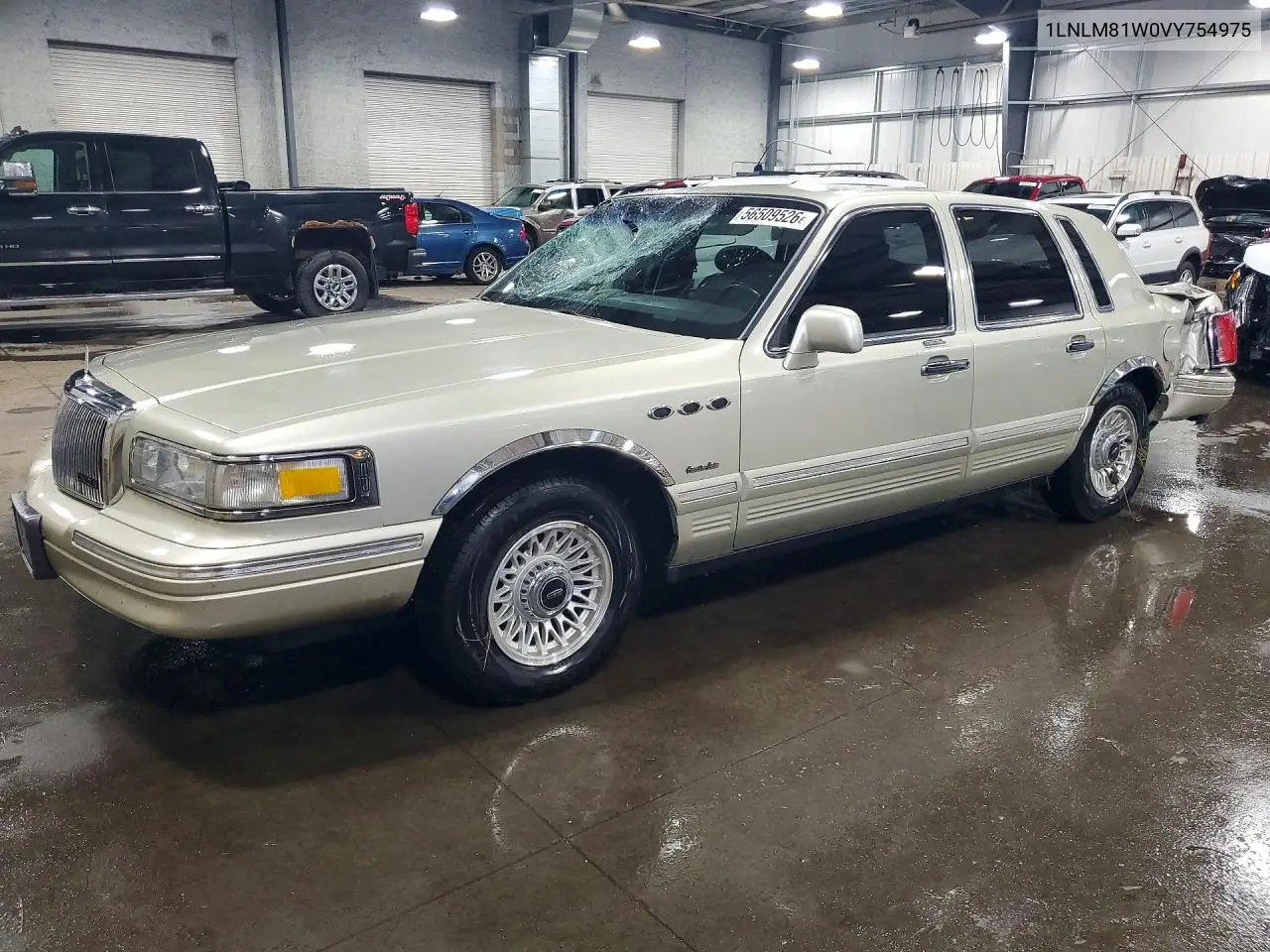 1997 Lincoln Town Car Executive VIN: 1LNLM81W0VY754975 Lot: 56509526