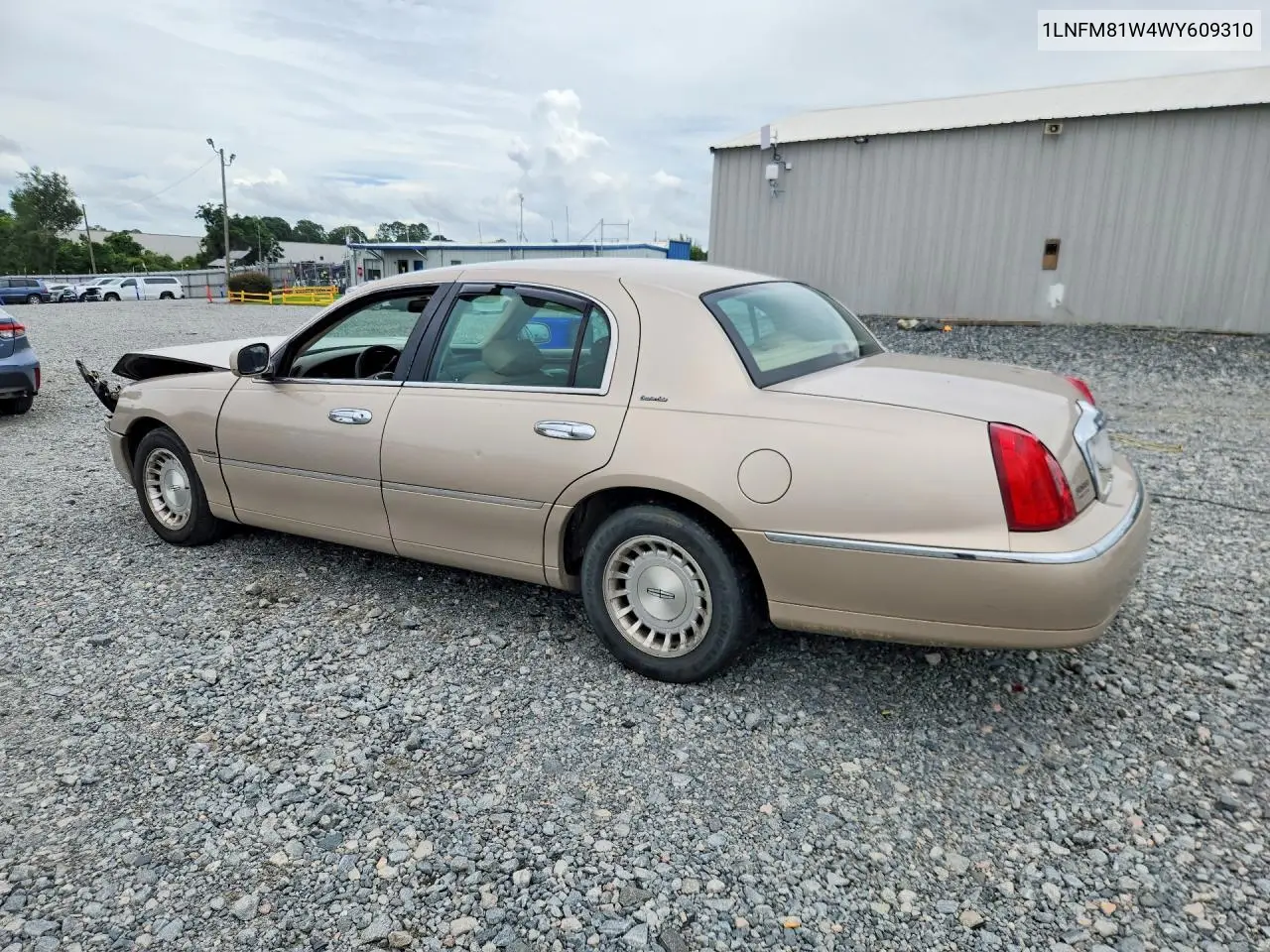 1998 Lincoln Town Car Executive VIN: 1LNFM81W4WY609310 Lot: 58183326