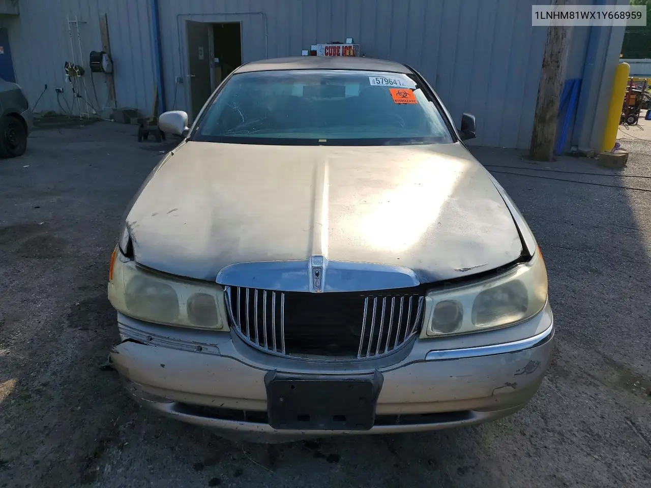 2001 Lincoln Town Car Executive VIN: 1LNHM81WX1Y668959 Lot: 57964126