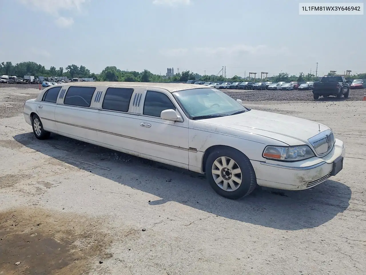 2003 Lincoln Town Car Executive VIN: 1L1FM81WX3Y646942 Lot: 53920336